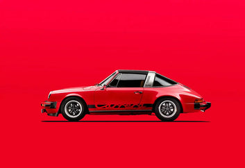 PORSCHE 911 2.7 MFI TARGA by René Staud