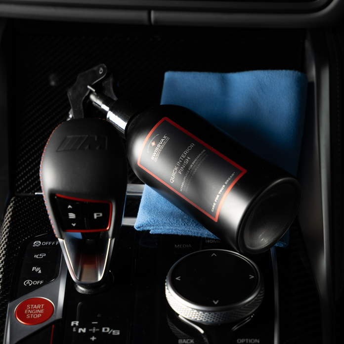 QUICK INTERIOR FINISH Cura rapida per tutte le superfici interne (escluso tessuto)